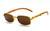 Hip-Hop Wood Temple Square Gold Frame Clear Lens Eye Glasses Mens Women Migos Vintage  Fashion Eye Glasses Designer