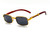 Hip-Hop Wood Temple Square Gold Frame Clear Lens Eye Glasses Mens Women Migos Vintage  Fashion Eye Glasses Designer