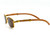 Hip-Hop Wood Temple Square Gold Frame Clear Lens Eye Glasses Mens Women Migos Vintage  Fashion Eye Glasses Designer