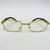 Hip-Hop Wood Temple Square Gold Frame Clear Lens Eye Glasses Mens Women Migos Vintage  Fashion Eye Glasses Designer