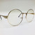 Clear Round Gold Metal Frame Migos Hip Hop Rap Glasses