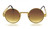 Gold Metal Round Frame Migos Designer Clear Lens Men Women Eyeglasses Sunglasses  Gafas de Sol Lentes de Moda Migos Redondo Dorado Hombres