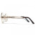 Gold Metal Round Frame Migos Designer Clear Lens Men Women Eyeglasses Sunglasses  Gafas de Sol Lentes de Moda Migos Redondo Dorado Hombres