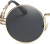 Gold Metal Round Frame Migos Designer Clear Lens Men Women Eyeglasses Sunglasses  Gafas de Sol Lentes de Moda Migos Redondo Dorado Hombres