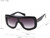 Oversized Fashion Designer Mach Square Metal Frame Big Lens Women Men Sunglasses  Gafas Lentes