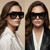 Oversized Fashion Designer Mach Square Metal Frame Big Lens Women Men Sunglasses  Gafas Lentes