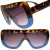 Oversize Thick Frame Square Plastic Frame Black Gradient Lenses Sunglasses Gafas de Sol Lentes de Moda Oversized Fashion Designer Mach Square Metal Frame Big Lens Women Men Sunglasses  Gafas Lentes Oculos de Sol Regalos Para Hombres y Mujeres Celebrity