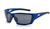 Fashion Men Sunglasses Square Sport Plastic Retro Wrap Shield Single Lens