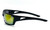Fashion Men Sunglasses Square Sport Plastic Retro Wrap Shield Single Lens