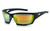 Fashion Men Sunglasses Square Sport Plastic Retro Wrap Shield Single Lens
