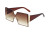 Women Sunglasses Oversized Large Square XL Flat Top Style Elegant Retro New  Luxury Rivet Stud