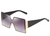 Women Sunglasses Oversized Large Square XL Flat Top Style Elegant Retro New  Luxury Rivet Stud