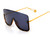 shield sunglasses, oversized sunglasses, flat top sunglasses, one piece lens, visor sunglasses, fashion sunglasses, statement sunglasses, women's sunglasses, sun glasses, black sunglasses, gold sunglasses, futuristic sunglasses, party sunglasses