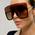 shield sunglasses, oversized sunglasses, flat top sunglasses, one piece lens, visor sunglasses, fashion sunglasses, statement sunglasses, women's sunglasses, sun glasses, black sunglasses, gold sunglasses, futuristic sunglasses, party sunglasses