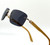 Mens Hip Hop Sunglasses Design Vintage Rimless Migos Buff Rectangular Gold Frame