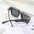 For Men Oversize Sunglasses Thick Frame Square J Balvin Royale Shades Fancy Square