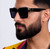 For Men Oversize Sunglasses Thick Frame Square J Balvin Royale Shades Fancy Square