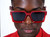 Men Fashion Design Sunglasses Thick Frame Square Hip Hop Baller Royale Shades Fancy