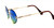 Men's Rimless Gold Frame Sunglasses Old School Vintage Round Diamond Cut Clear Lens  Hip Hop Migos