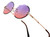 Men's Rimless Gold Frame Sunglasses Old School Vintage Round Diamond Cut Clear Lens  Hip Hop Migos