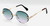 Men's Rimless Gold Frame Sunglasses Old School Vintage Round Diamond Cut Clear Lens  Hip Hop Migos