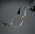 Men's Rimless Gold Frame Sunglasses Old School Vintage Round Diamond Cut Clear Lens  Hip Hop Migos