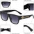 Men Sunglasses Fashion Design Black Frame Kleo Square Dark Lens Hip Hop Style Square Shades Gafas Lentes