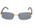 Men Classy Elegant Sophisticated Style Clear Lens Eye Glasses Gold Rimless Frame Gafas Lentes Hip Hop Rapper rimless sunglasses, men's sunglasses, gold sunglasses, wood arm sunglasses, rectangular sunglasses, fashion sunglasses, designer sunglasses, stylish sunglasses, men's accessories, sun protection, driving sunglasses, outdoor sunglasses