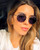 Women Sunglasses Round Oversize Frame Bling Rhinestone Fashion Designer Diamond Gafas Lentes