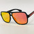 Men's Sunglasses Sport Fishing Golf Driving Red Fire Mirror Lens Glasses Shades Gafas Lentes