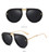 Men Women Sunglasses Fashion Folding Diamonds Bling Retro Pilot NEW Style Big Gafas Lentes