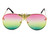fashion sunglasses, bee sunglasses, rainbow lens, gold frame, fashion sunglasses, statement sunglasses, festival sunglasses, womens sunglasses, mens sunglasses, unisex sunglasses, sun glasses, designer inspired, trendy sunglasses, novelty sunglasses
