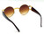 Men Women Sunglasses Round Fashion Retro Vintage New Designer Shades Gold Metal Round Gafas Lentes