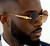 Fashion Gold Metal Frame Rimless Round Hip Hop Style Rapper Design Black Brown Lens Migos Buffs Rap Hip-hop Shades New Hot Sunglasses Gafs Lentes Para  Hombres