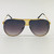 Men Women Sunglasses Fashion Design Gold Frame Aviator  Style Brown Black Lens