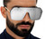 Fashion Oversize Flat Mirror Lens Square Large Men's Women's Miami Sunglasses Gafas Lentes De Moda Para Hombres Mujeres