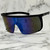 Sunglasses Women Mens Oversize Huge Visor Big Shield Mask Half Face Large Mirror Gafas De Sol Lentes Para Hombres Mujeres