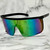 Sunglasses Women Mens Oversize Huge Visor Big Shield Mask Half Face Large Mirror Gafas De Sol Lentes Para Hombres Mujeres