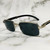 Fashion Mens Women Retro Vintage Clear Lens Gold Wood Frame Eye Glasses Designer  Gafas Lentes Espejuelos y Oculos de Sol De Moda Regalos Para Hombre