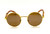 Fashion Gold Metal Frame Round Hip Hop Style Rapper Design Clear Lens Migos Buffs Rap Hip-hop Shades New Hot Sunglasses Gafs Lentes Para Hombres Vintage Wood Buffs Migos Design Eye glasses Round Gold Frame Clear Lens Glasses Men's