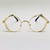 Men Clear Brown Black Eye Glasses Sunglasses Hip Hop Shades Migos Round Gold Thick Metal