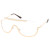 Women Men Designer Sunglasses Shades Single Lens Reflective Mirror Oversize Gafas Lentes Mujeres Hombres