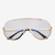 Women Men Designer Sunglasses Shades Single Lens Reflective Mirror Oversize Gafas Lentes Mujeres Hombres