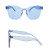 Women Sunglasses Rimless One Piece Flat Lens Square