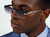 Men's Sunglasses Clear Lens  Hip Hop Quavo Migos Rimless Square Frame