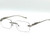 Men's Sunglasses Clear Lens  Hip Hop Quavo Migos Rimless Square Frame