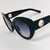 Women Sunglasses Designer Fashion Cat Eye Black Frame Luxury Shades