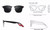 Men Polarized  Sunglasses Square  Designer Retro Vintage Classic  Shades