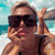 Men Women Designer Sunglasses  Shades Fashion Oversize Large  Flat Lens Metal