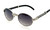 Men's Sunglasses Clear Lens  Hip Hop  Oval Gold Frame Shades